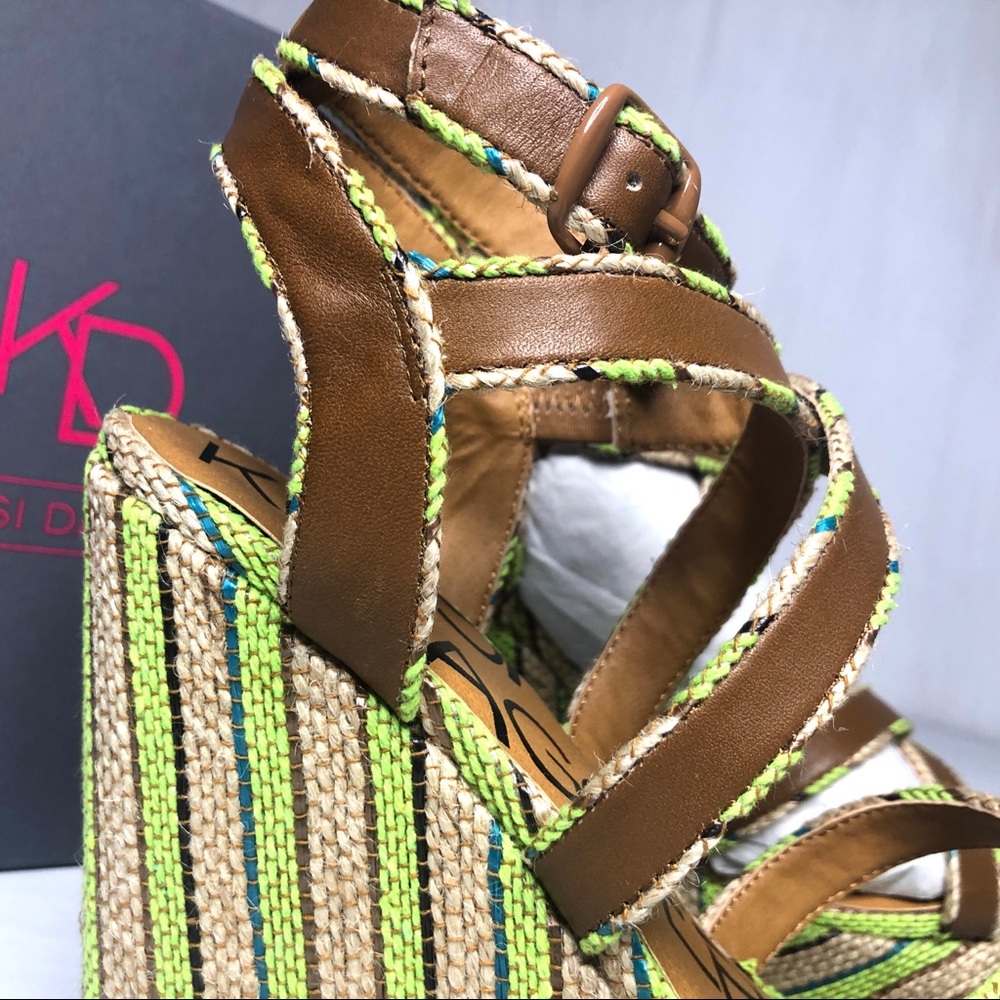 Kelsi Dagger Wedge Sandal. NIB. - Picture 3 of 6